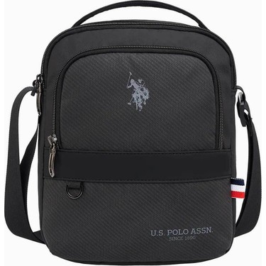 U.S. Polo Assn. PLCPR24499 Siyah Çapraz Çanta Orta Boy Fiyatı