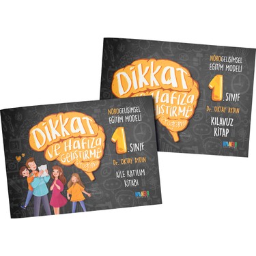 Monera Yayınları Dikkat ve Hafıza Geliştirme Programı 1. Kitabı