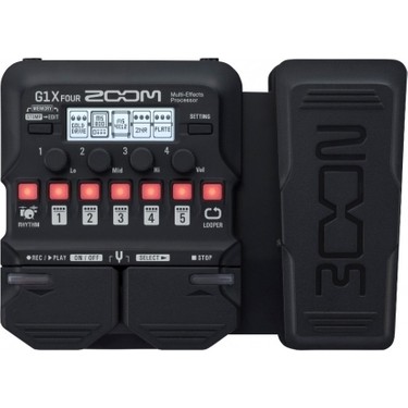 Zoom G1x FOUR Expression Pedallı Multi-Efekt Prosesörü Fiyatı