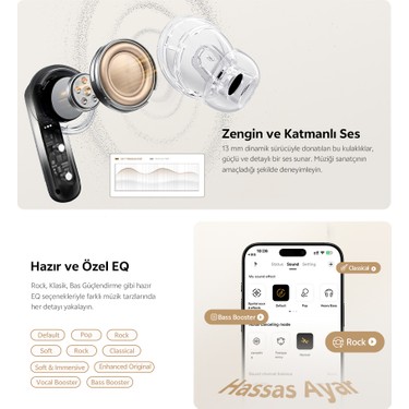 Qcy Melobuds N20 Bluetooth Kulaklık 6.0 50 Db Anc 4 Mics. Fiyatı