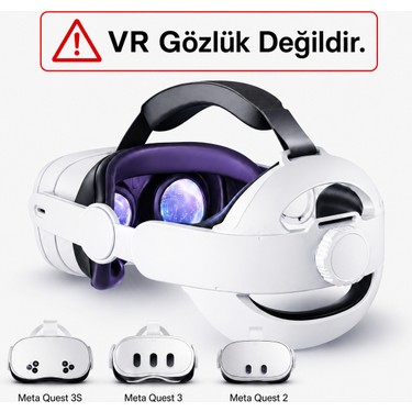Vexora Global Meta Quest 2 / 3 / 3s Uyumlu Vr Baş Bandı – Fiyatı
