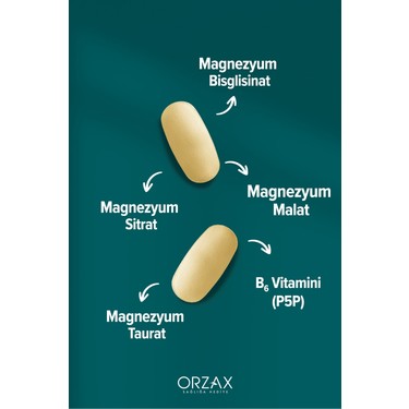 Orzax Ocean Magnezyum Complex 60 Tablet x 2 Adet Fiyatı