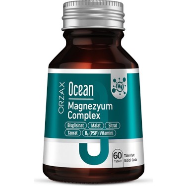 Orzax Ocean Magnezyum Complex 60 Tablet x 2 Adet Fiyatı