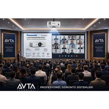 Panasonic PT-VMZ51 SEJ 1920x1200 Wuxga Lazer Projeksiyon Fiyatı