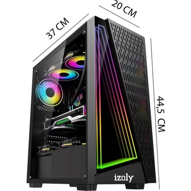 9世代 i5+新SSD512GB(M.2)+HDD500GB+16GBメモリ İzoly Cosmic İ5-3470 16GB 512GB SSD RX 580 8GB Oyuncu Fiyatı