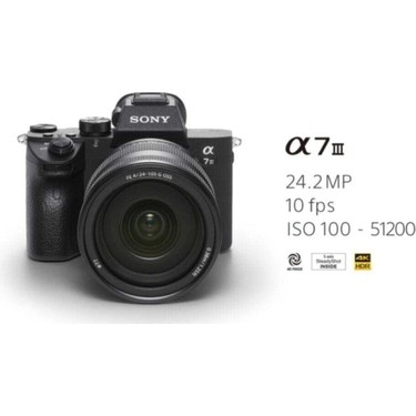 Sony ILCE-7M3K A7M3 28-70MM Objektifli 4K Video Fiyatı, 5.0 Puanı İle
