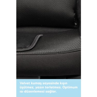 Heyner Multifix Aero Plus 9 - 36 kg Isofix Oto Koltuğu Siyah Fiyatı