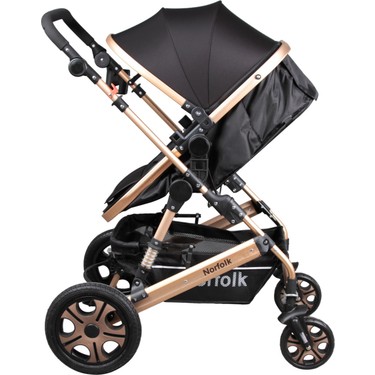 Norfolk Çift Yönlü Bebek Arabası - Katlanabilir 25 kg Taşıma Fiyatı