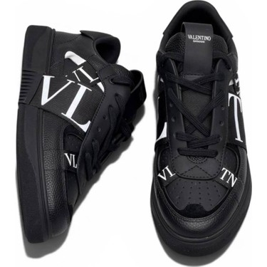 値下げ　VALENTINO GARAVANIVLTNスニーカー 43 28センチ Globalux Valentino Garavani VL7N Erkek Sneaker - Siyah Deri Fiyatı