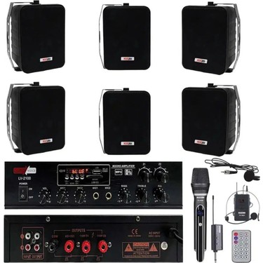 Lastvoice Soft Black Plus Paket-4 Hoparlör ve Anfi Mağaza Fiyatı