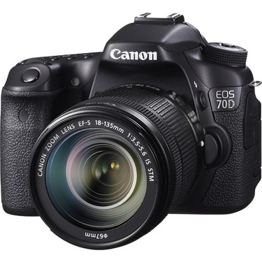 Canon Eos 70D + 18-55MM Lens Dijital Slr Fotoğraf Makinesi Fiyatı