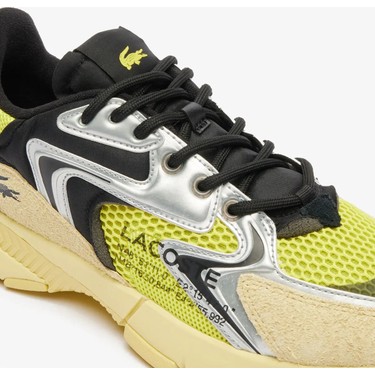 Lacoste Sport L003 Neo Erkek Sarı Sneaker Düz Kauçuk Tabanlı Fiyatı