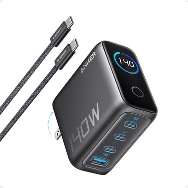 【新品未開封】Anker Charger (140W, 4 Ports) Anker 140W USB-C Şarj Cihazı, 4 Bağlantı Noktalı, Çoklu Fiyatı