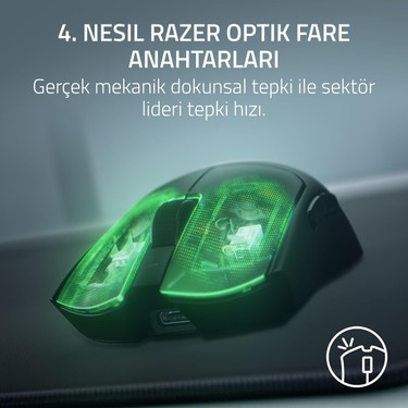 Razer Viper V4 Pro Kablosuz 49 g Ultra Hafif 8k Hz E-spor Fiyatı
