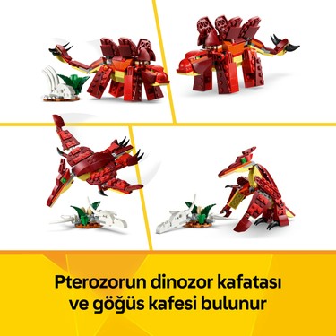 LEGO® Creator 3'ü 1 Arada Vahşi Dinozor 31379 – 8+ Yaş için Fiyatı