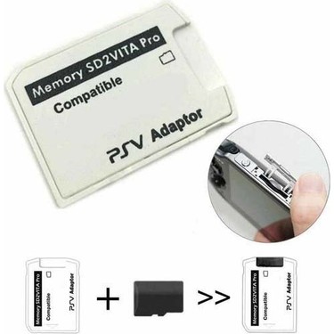 PS Vita Sd2vita Adaptör Versiyon 6.0 PSV Adaptor Memory Fiyatı