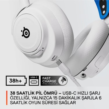 Steelseries Arctis Nova 7p Beyaz Kablosuz Gaming Kulaklık Fiyatı