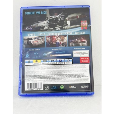 Konsol Cenneti Ps4 Need For Speed Koleksiyon Için Boş Kutu + Fiyatı