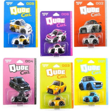 Hot Wheels (Mini Gt) Qube Carz Set Of 6 Özel Koleksiyon Fiyatı