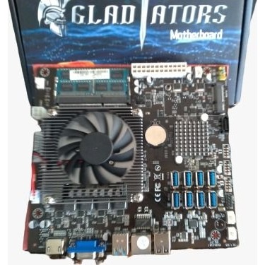 Esonic 8'li Mining Anakart 1155 Pin İşlemci Intel B75 ile Fiyatı