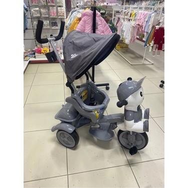 Baby2go Berry Gri 3 Teker Bisiklet 1-4 Yaş Arası Kullanıma Fiyatı