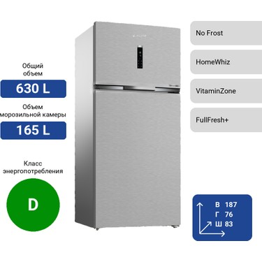 Arçelik 583630 Eı Çift Kapılı No Frost Buzdolabı 630 lt D Fiyatı