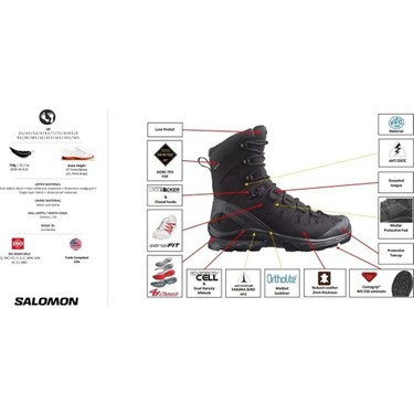 Salomon Quest 4d Forces 2 Hıgh Gtx Botlar Kahverengi Nubuk Fiyatı