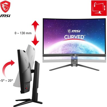 MSI Msı Mag 325CQRF-QD 31.5 1 Ms 2k Curved 170 Hz Oyuncu Fiyatı