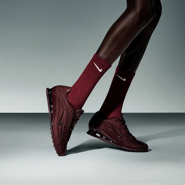 Nike Shox Z Kadın Spor Ayakkabı - Koyu Bordo / Sokak Stili Fiyatı