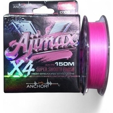 Anchor Ajimax X4 Pe Braid 150MT Lrf Ip Misina Fiyatı
