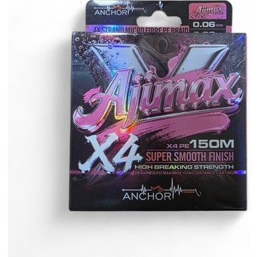 Weaving Manastream 4枚 Anchor Ajimax X4 Pe Braid 150MT Lrf Ip Misina Fiyatı