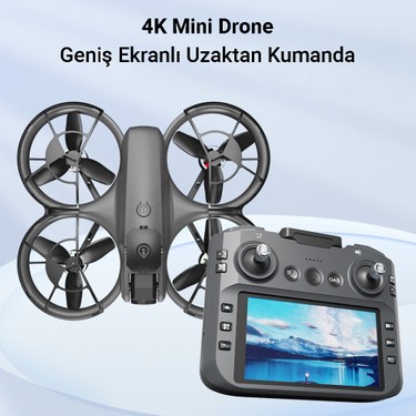 İdragon U9 Katlanabilir Mini Drone Ekranlı Kumanda Fiyatı