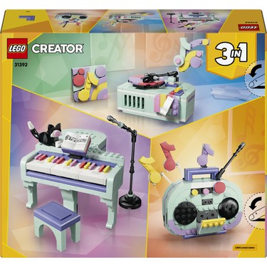 LEGO ® Creator 3'ü 1 Arada Müzikal Dekor Kedili Piyano 31392 Fiyatı