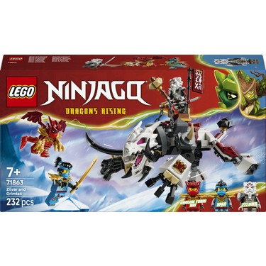 LEGO® NINJAGO® Zilvar ve Ejderha Canavar Grimtak 71863 - 7 Fiyatı