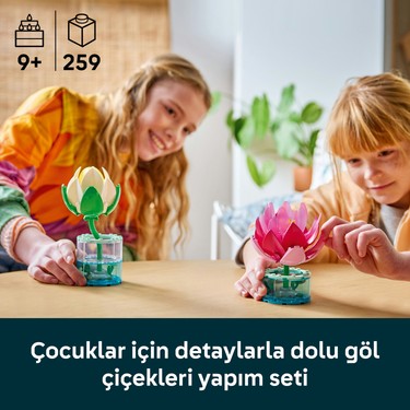 LEGO® Botanicals Nilüferler 11511 - 9 Yaş ve Üzeri Çocuklar Fiyatı