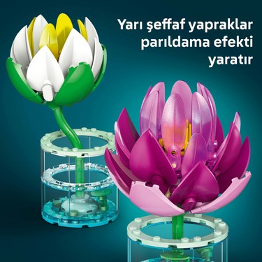 LEGO® Botanicals Nilüferler 11511 - 9 Yaş ve Üzeri Çocuklar Fiyatı