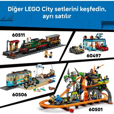 LEGO® City Araçlarla Pizza Dağıtım Deneyimi 60496 - 6 Yaş ve Fiyatı