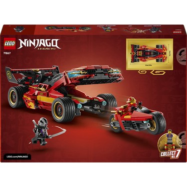 LEGO® NINJAGO® X-1 Ninja Turbo Otomobil 15. Yıl Dönümü 71867 Fiyatı
