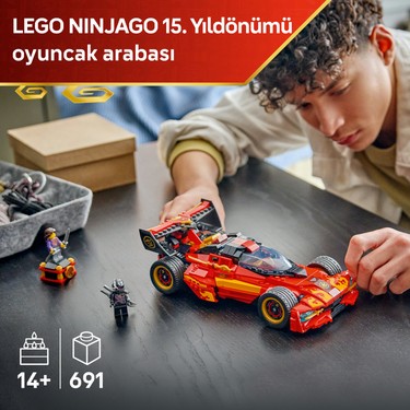 LEGO® NINJAGO® X-1 Ninja Turbo Otomobil 15. Yıl Dönümü 71867 Fiyatı