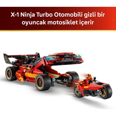 LEGO® NINJAGO® X-1 Ninja Turbo Otomobil 15. Yıl Dönümü 71867 Fiyatı