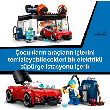 LEGO® City Otomatik Araç Yıkama 60497 - 6 Yaş ve Üzeri Fiyatı