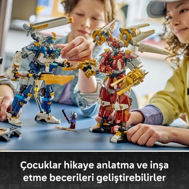 LEGO NINJAGO İkiz Titan Robotları 71870 - 12 Yaş ve Üzeri Fiyatı