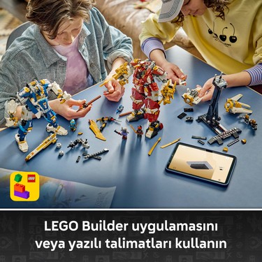 LEGO NINJAGO İkiz Titan Robotları 71870 - 12 Yaş ve Üzeri Fiyatı