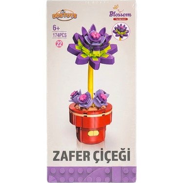 Dostoys Yapı Taşı Serisi Çiçek Yapım Seti Zafer Çiçeği Fiyatı