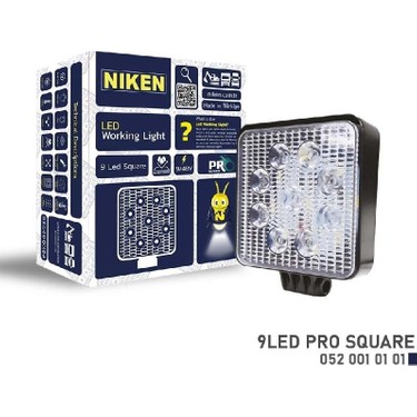 Niken Çalışma Lambası Kamyon İş Makinesi Atv Pro 9 Ledli Fiyatı