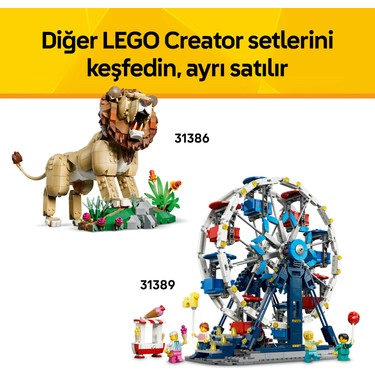 LEGO® Creator 3'ü 1 Arada İkonik Korsan Gemisi 31387 - 9+ Fiyatı