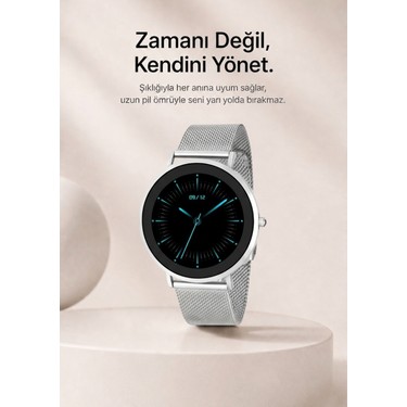 Fro LW43 Silver Kasa 43 mm Silver Çelik Hasır Kordon Akıllı Fiyatı