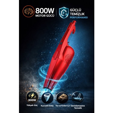 トクジラ Gökhan Elektronik Newma 800w Kablolu Toz Torbasız Kullanım Fiyatı