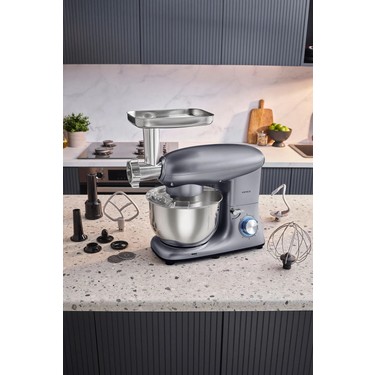 Karaca Multichef Stand Mikser Antrasit Mutfak Şefi 1900W 5,5 Fiyatı
