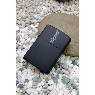 Zippo Hediyelik Kutu Mat Siyah Çakmak Benzinli Pirinç Alaşım Fiyatı